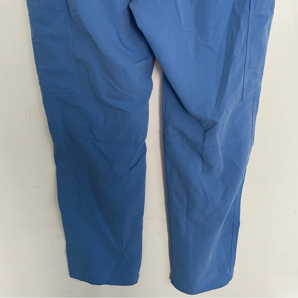 Men’s FIGS Axim Cargo Scrub Pants Ceil Blue Size XL